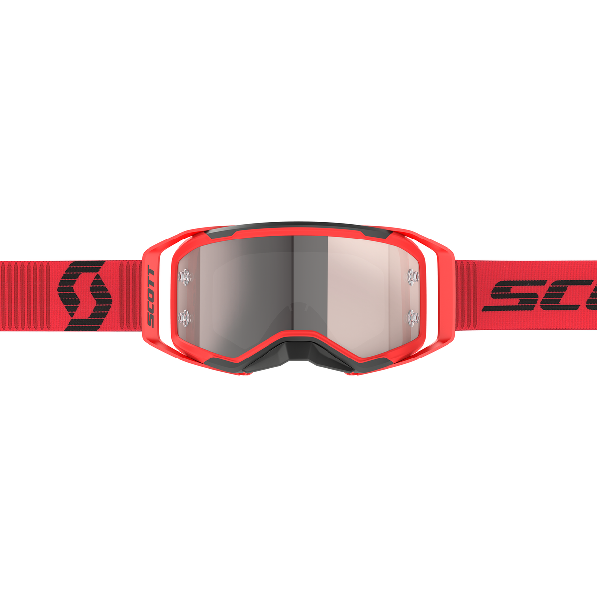 Scott Prospect 2.0 Goggle (Red / Black) Silver Chrome Works Lens