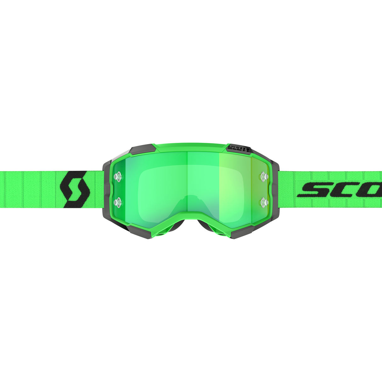 Scott Fury Goggle (Green) Green Chrome Works Lens