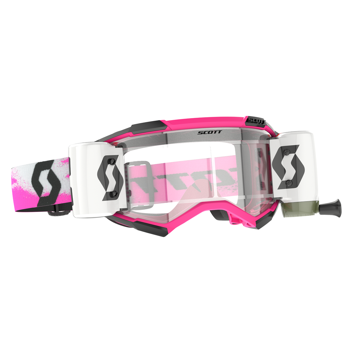 Scott Fury WFS Goggle (Pink / Black) Clear Works Lens