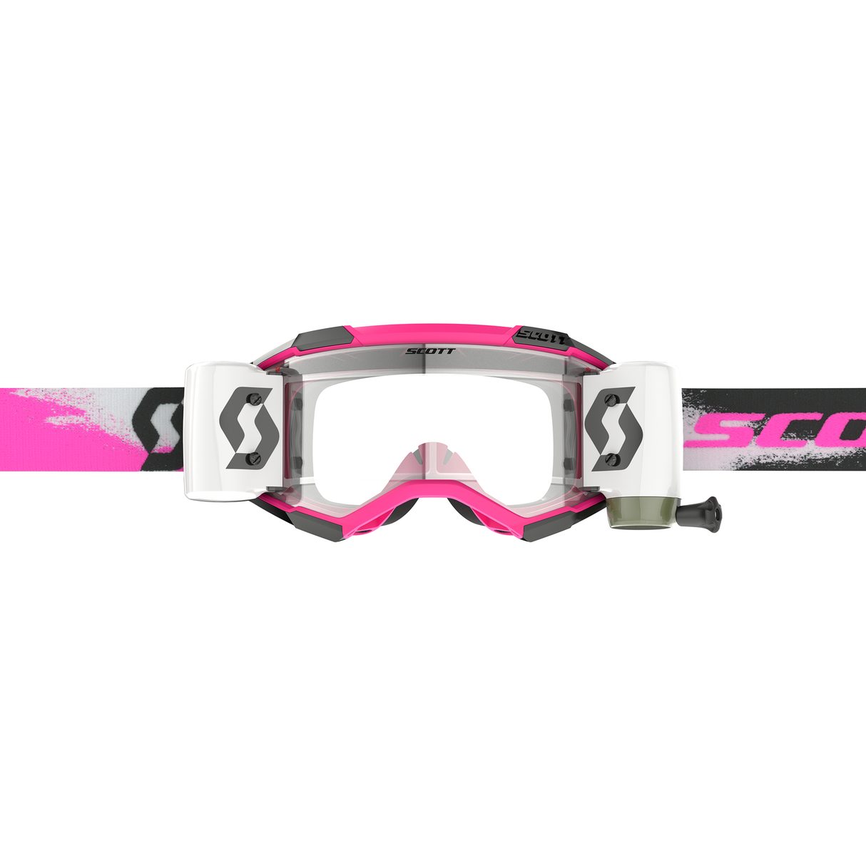 Scott Fury WFS Goggle (Pink / Black) Clear Works Lens