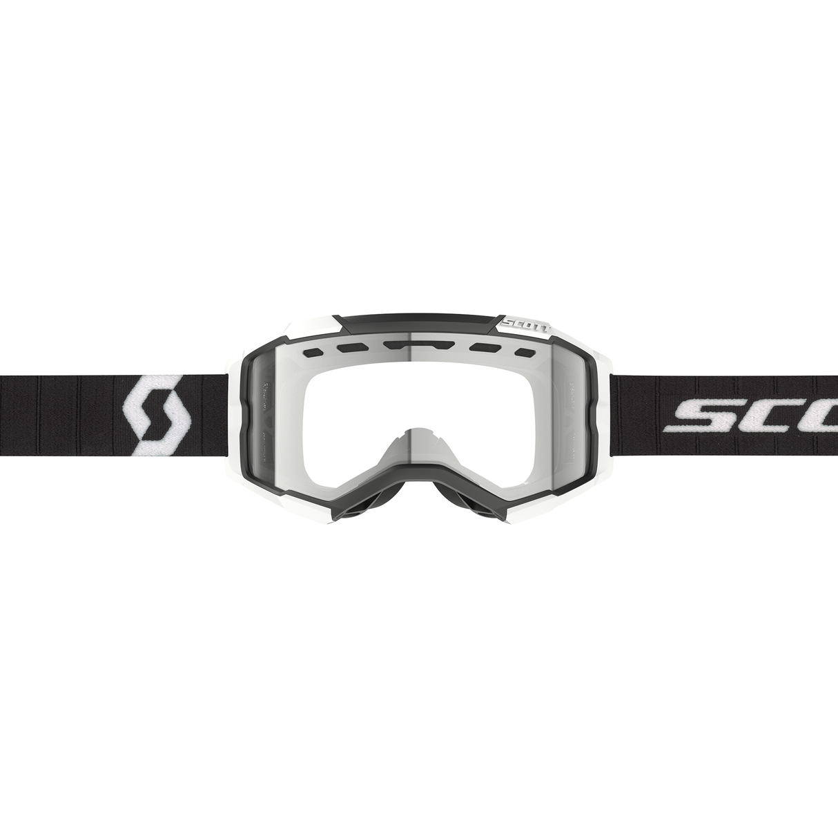 Scott Fury Enduro Goggle (Black / White) Clear S0 Lens