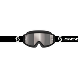 Scott Primal Chrome Goggle (Black / White) Silver Chrome Works Lens