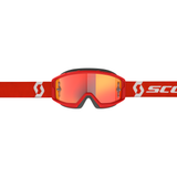 Scott Primal Chrome Goggle (Red / White) Orange Chrome Works Lens
