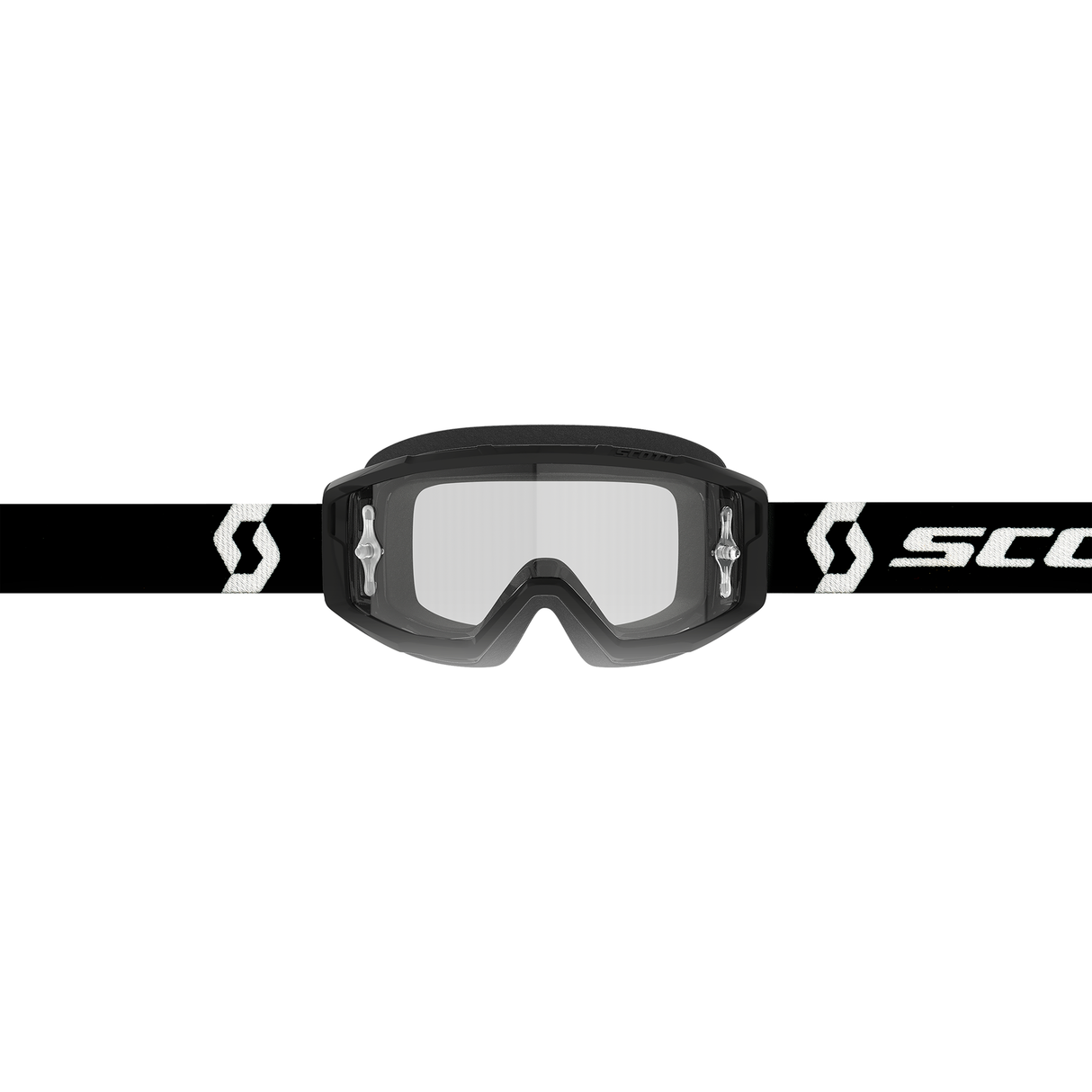 Scott Primal Goggle (Black / White) Clear Works Lens