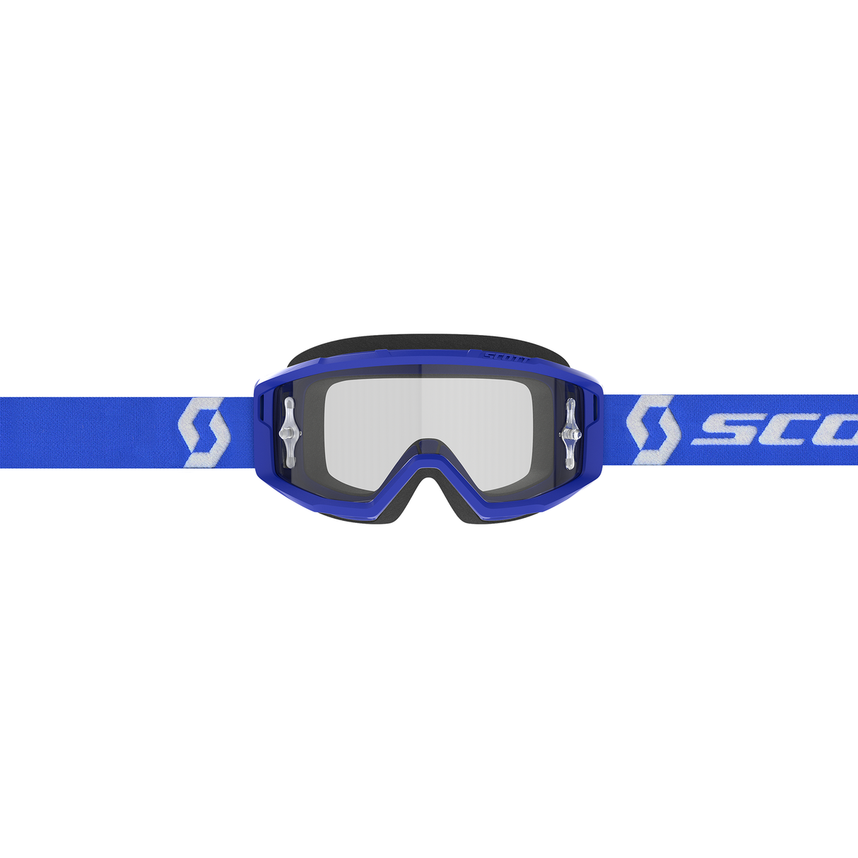 Scott Primal Goggle (Blue / White) Clear Works Lens