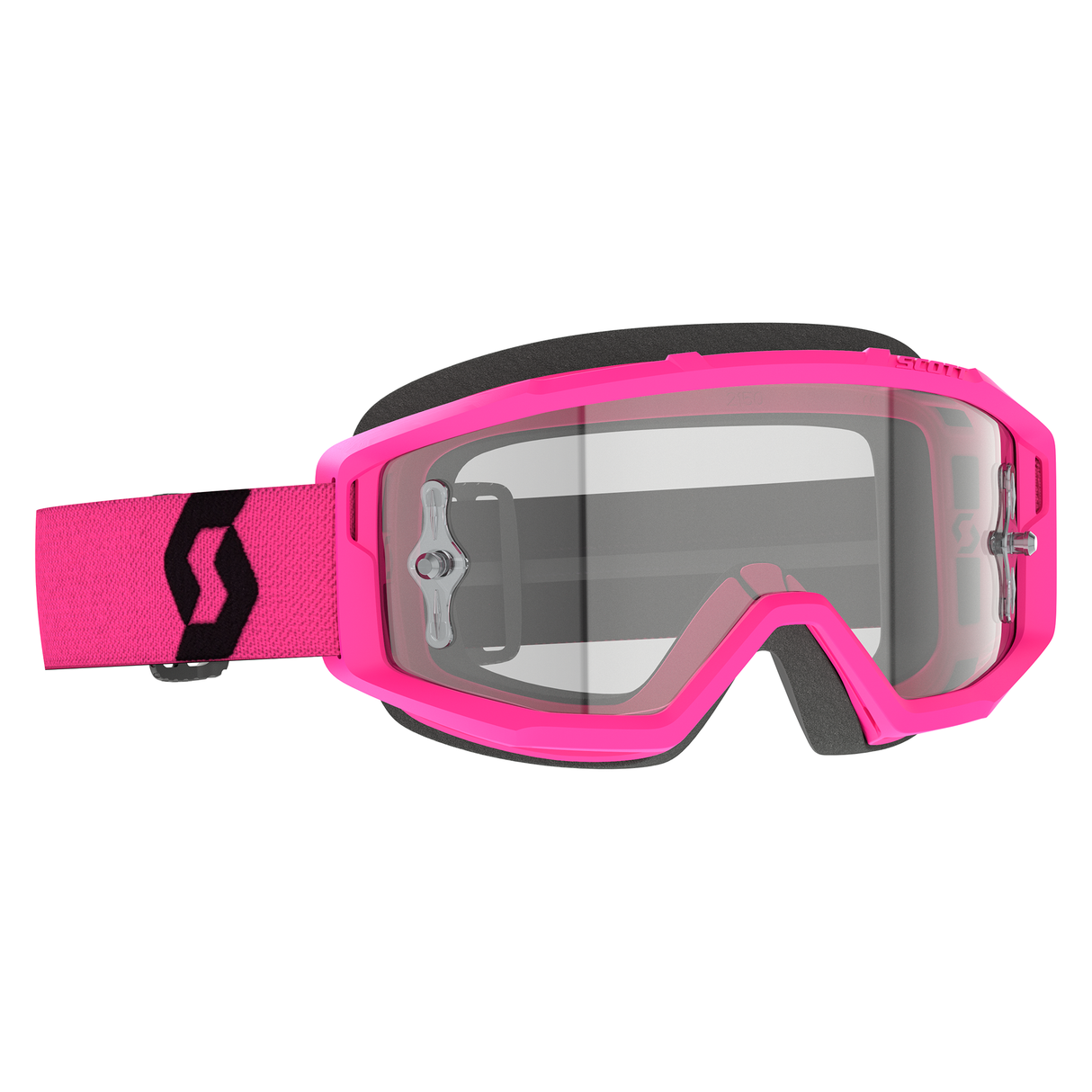 Scott Primal Goggle (Pink / Black) Clear Works Lens