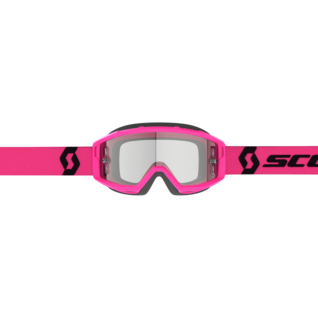 Scott Primal Goggle (Pink / Black) Clear Works Lens