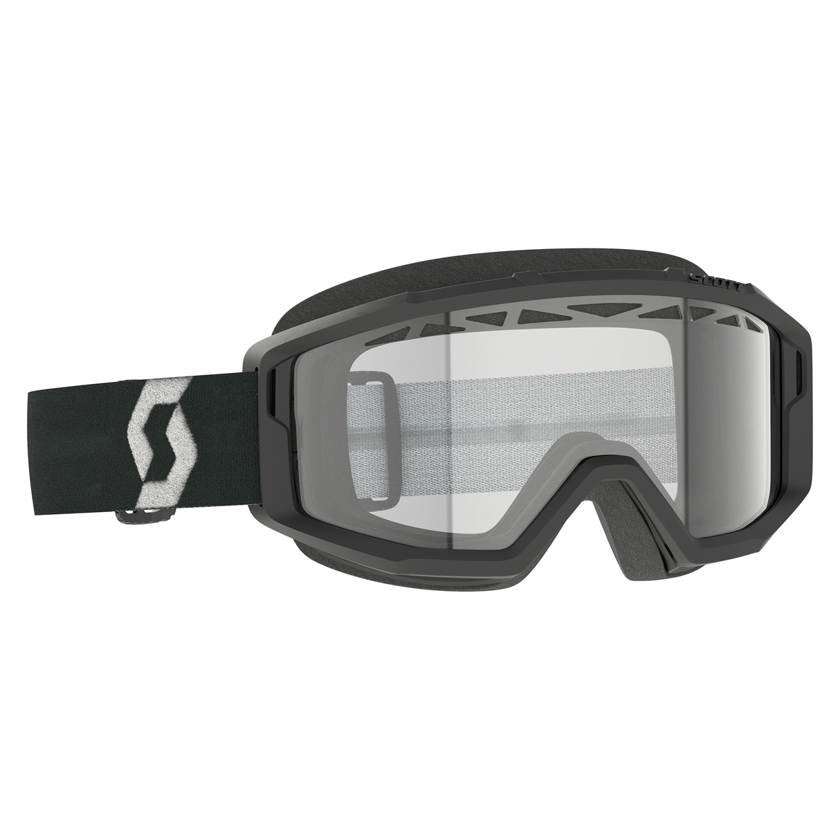 Scott Primal Enduro Goggle (Black / White) Clear S0 Lens