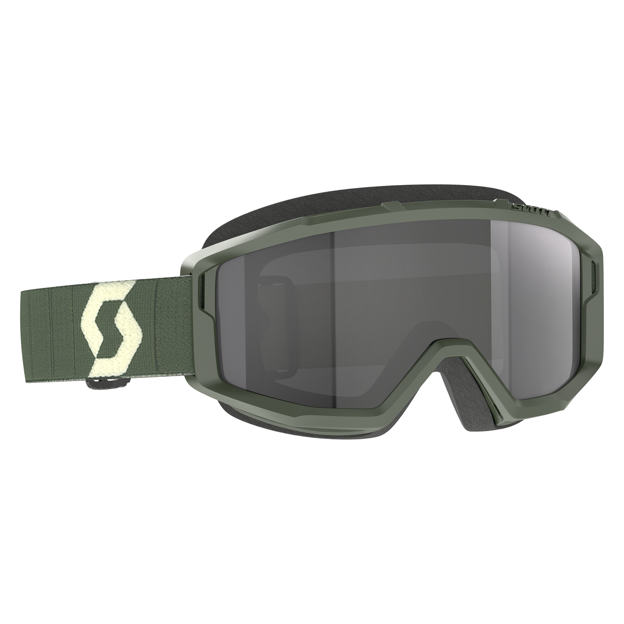 Scott Primal Sand Dust Goggle (Khaki Green) Dark Grey Lens
