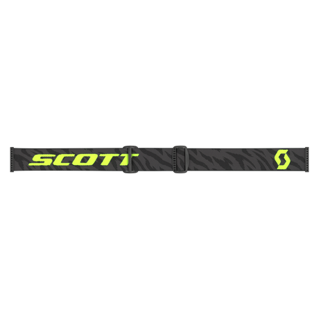 Scott Split OTG Goggle (Zebra Black / Neon Yellow) Clear Works Lens
