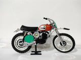 Kengfai 1:12 Husqvarna Cross 250 T. Hallman 1970 Toy Model