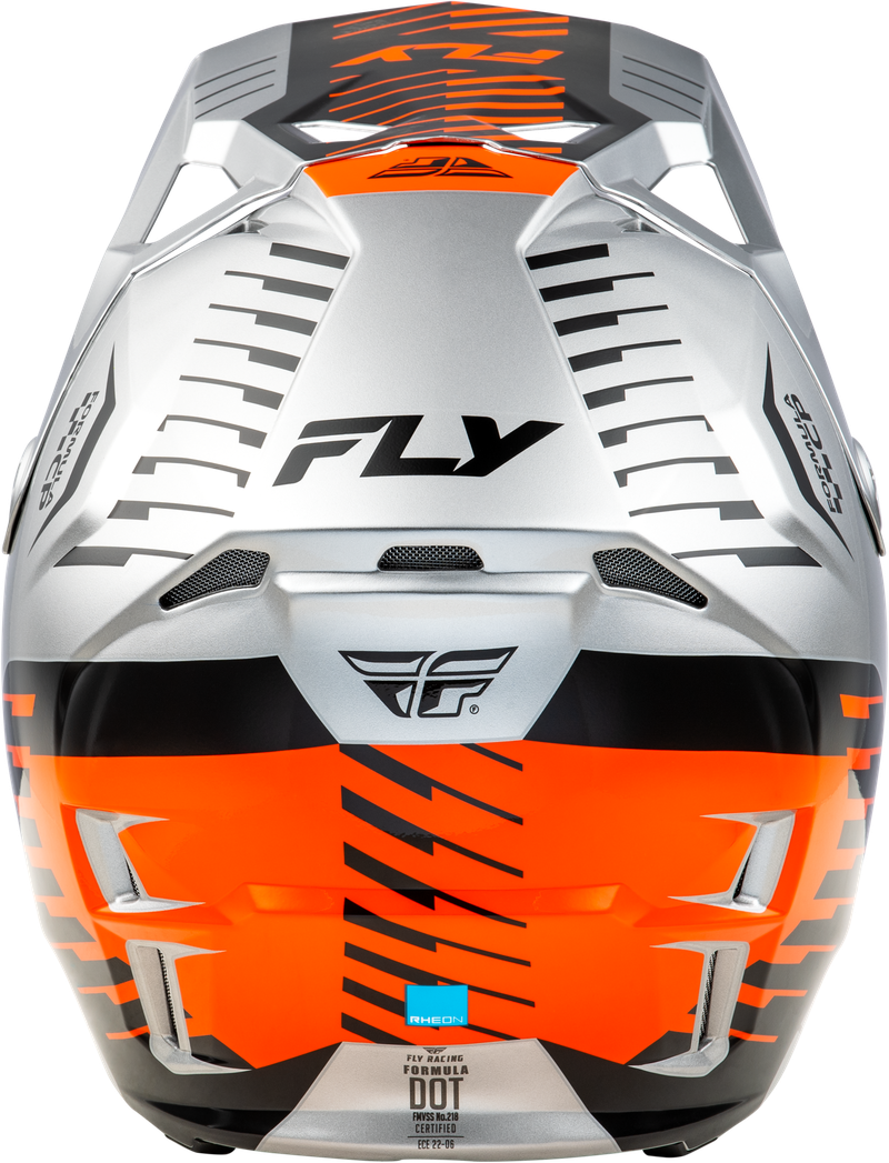 Formula CP Slice Helmet - Grey/Orange/Black