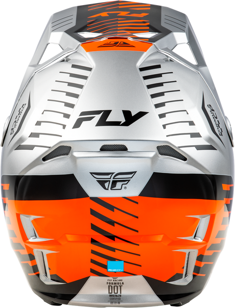 Formula CP Slice Helmet - Grey/Orange/Black
