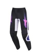 FLUID GRID PANTS - BLACK/LIGHT GRAY/PURPLE Alpinestars motocross kit