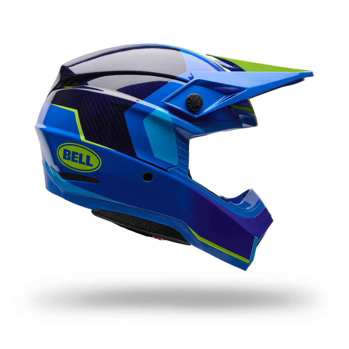 Bell MOTO-10 GP Vector Frequency Blue