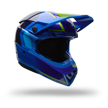 Bell MOTO-10 GP Vector Frequency Blue