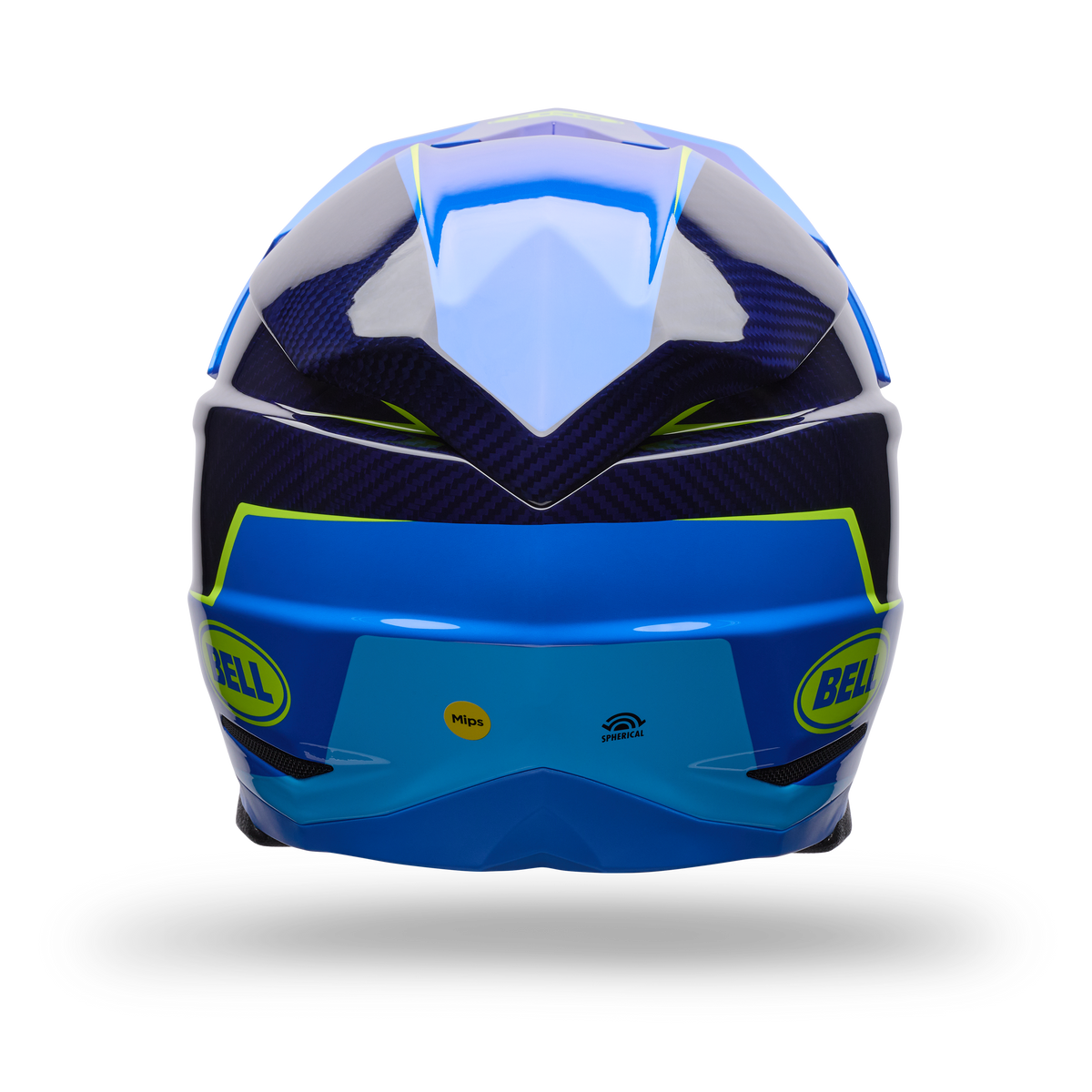 Bell MOTO-10 GP Vector Frequency Blue