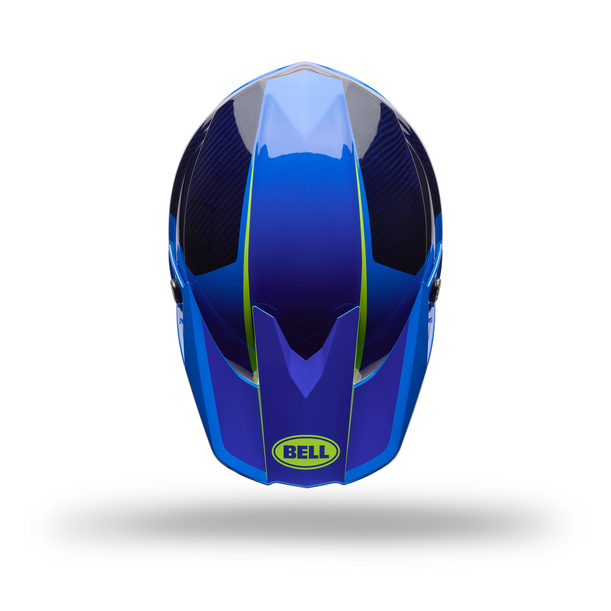 Bell MOTO-10 GP Vector Frequency Blue
