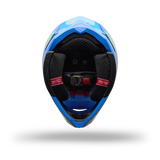 Bell MOTO-10 GP Vector Frequency Blue