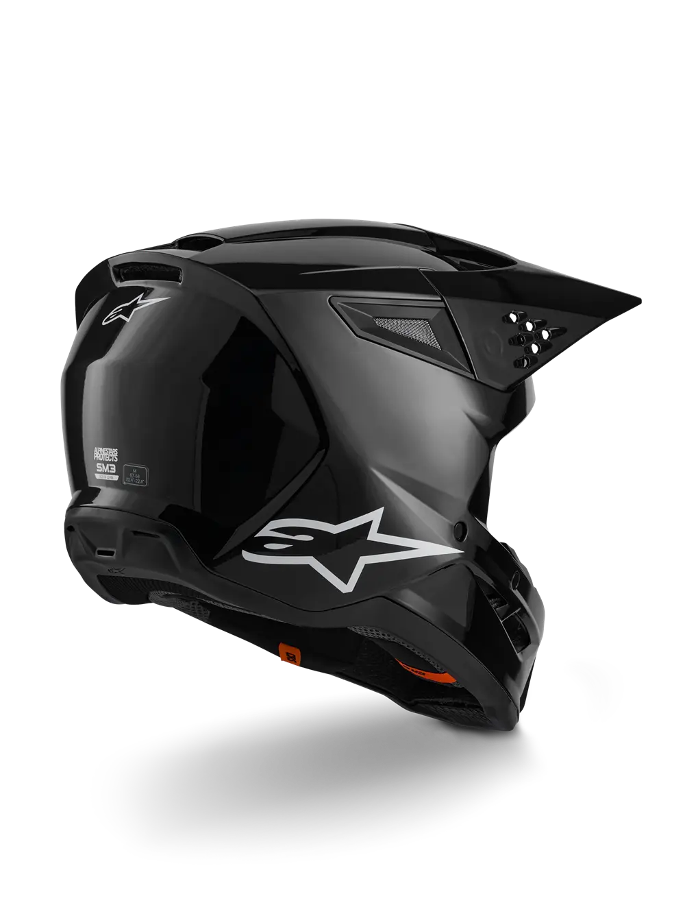 SM3 HELMET BLACK-GLOSS