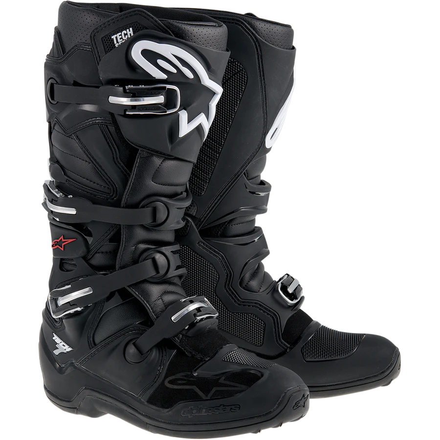 ALPINESTARS TECH 7 BLACK BOOTS