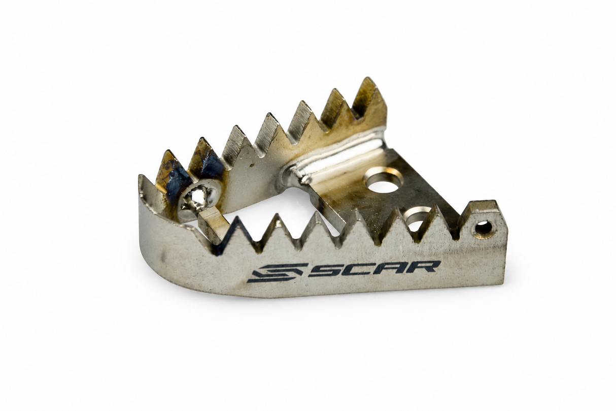 SCAR Racing Brake Tip Titanium 2003-2026 Beta GasGas Husaberg Husqvarna KTM Sherco RR EC FE SX EXC SE