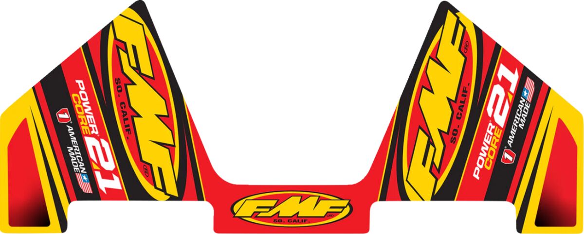 FMF P-CORE 2.1 MYLAR DECAL REPL motocross exhaust performance