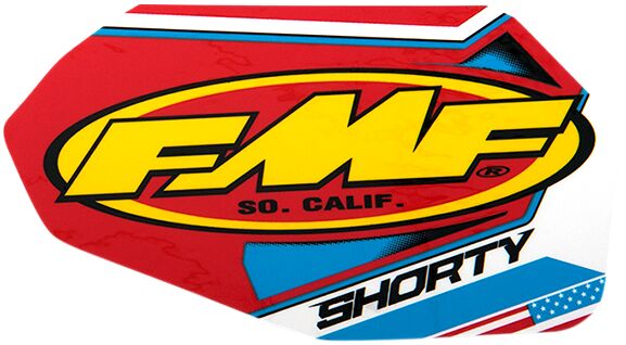FMF DECAL SHORTY PAT REPL motocross exhaust performance