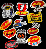FMF DECAL STICKER PACK GO FAST HAV motocross exhaust performance