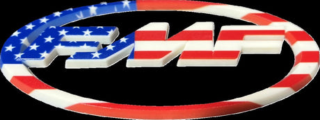 FMF DECAL FMF 3D USA motocross exhaust performance