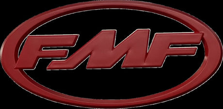 FMF DECAL FMF 3D RED motocross exhaust performance