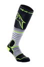 MX PRO SOCKS - BLACK/GRAY/YELLOW FLUO Alpinestars motocross kit