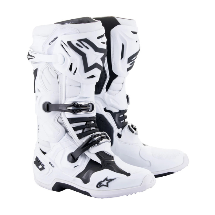 ALPINESTARS TECH 10 WHITE BOOTS