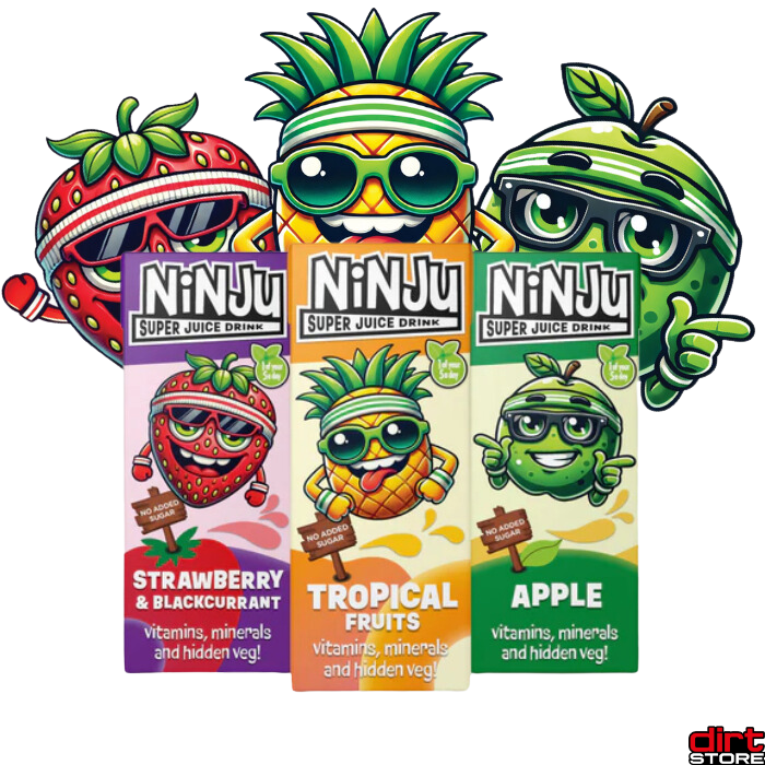 Ninju Super Juice - Mixed (Case of 24)  Dirt Store