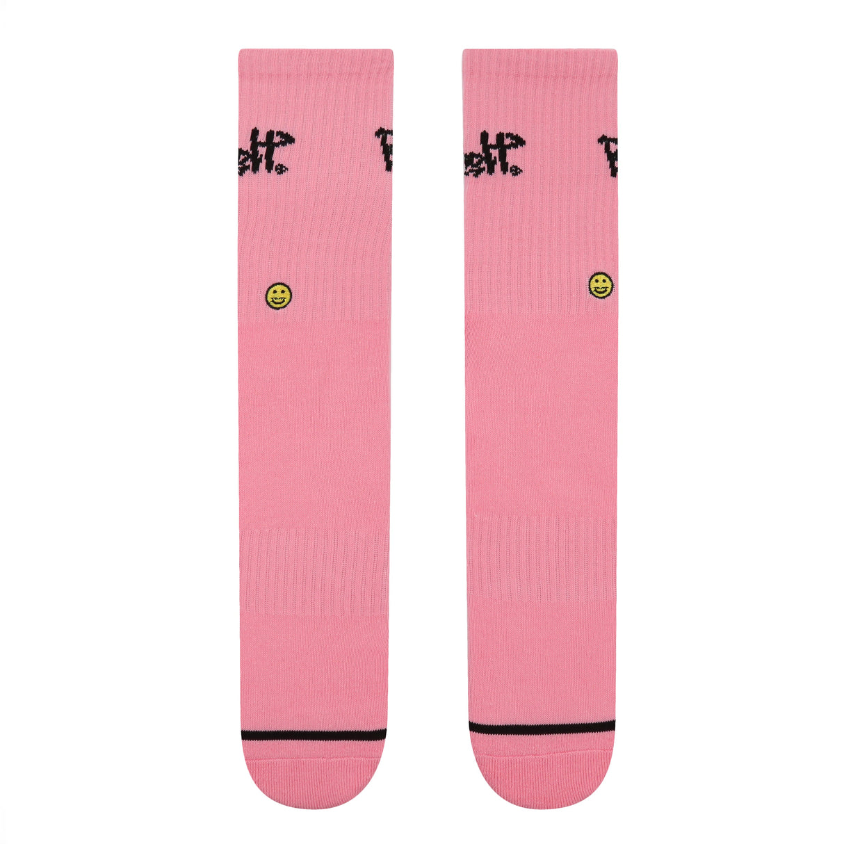 Pink Stuss Crew Sock