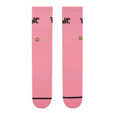 Pink Stuss Crew Sock