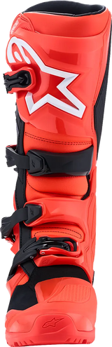 TECH 7 ENDURO BOOTS -  RED FLUO BLACK