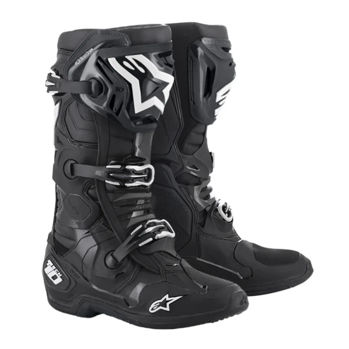 ALPINESTARS TECH 10 BLACK BOOTS