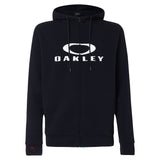 Oakley Bark 2.0 Full Zip Hoodie - Black/White