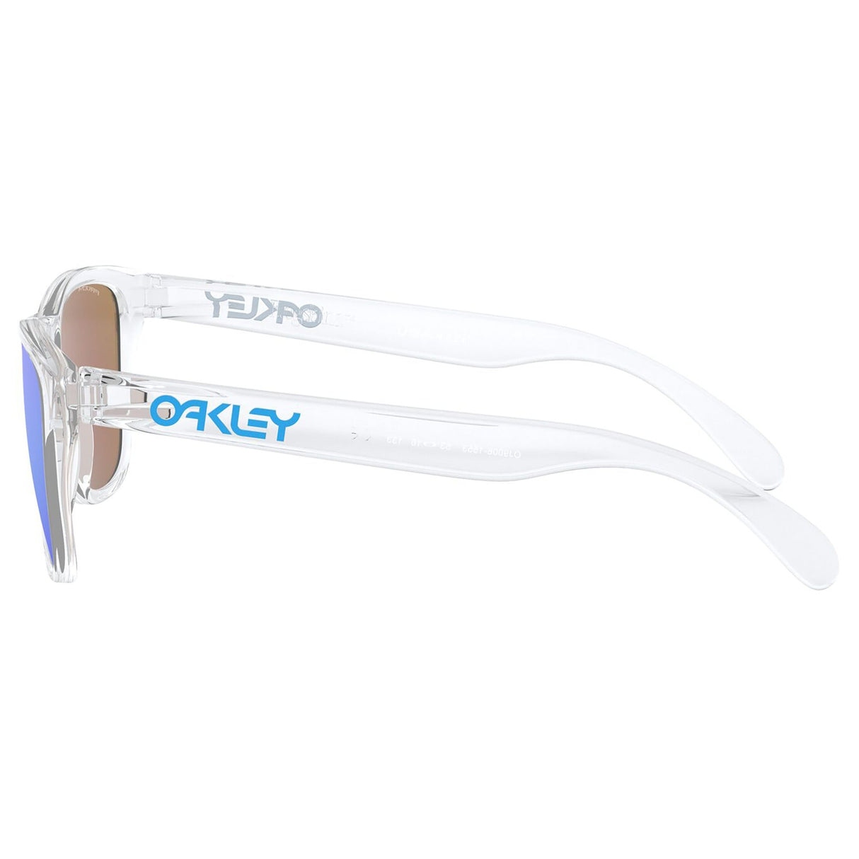 Oakley Frogskins XS Youth Sunglasses - Clear / Sapphire Prizm Lens