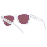 Oakley Frogskins XS Youth Sunglasses - Clear / Violet Prizm Lens