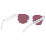 Oakley Frogskins XS Youth Sunglasses - Clear / Violet Prizm Lens