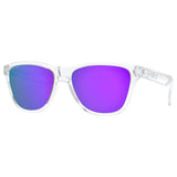 Oakley Frogskins XS Youth Sunglasses - Clear / Violet Prizm Lens