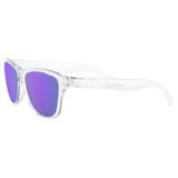 Oakley Frogskins XS Youth Sunglasses - Clear / Violet Prizm Lens