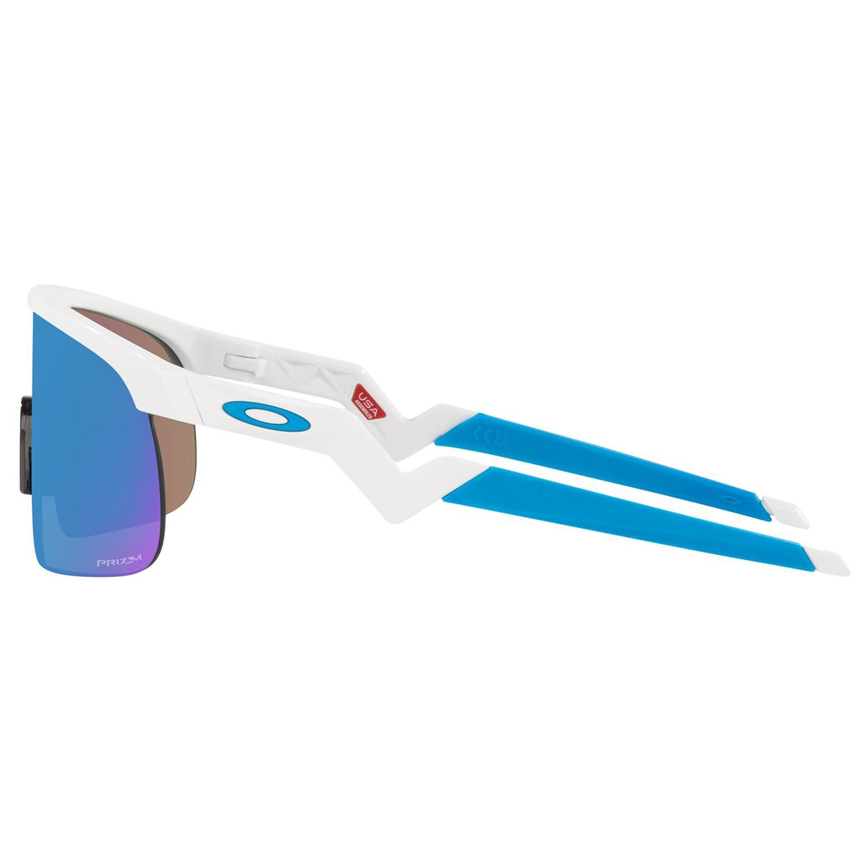 Oakley Resistor Youth Sunglasses - Polished White / Prizm Sapphire Lens