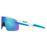 Oakley Resistor Youth Sunglasses - Polished White / Prizm Sapphire Lens