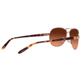 Oakley Feedback Women Sunglasses - Rose Gold / Prizm Brown Gradient
