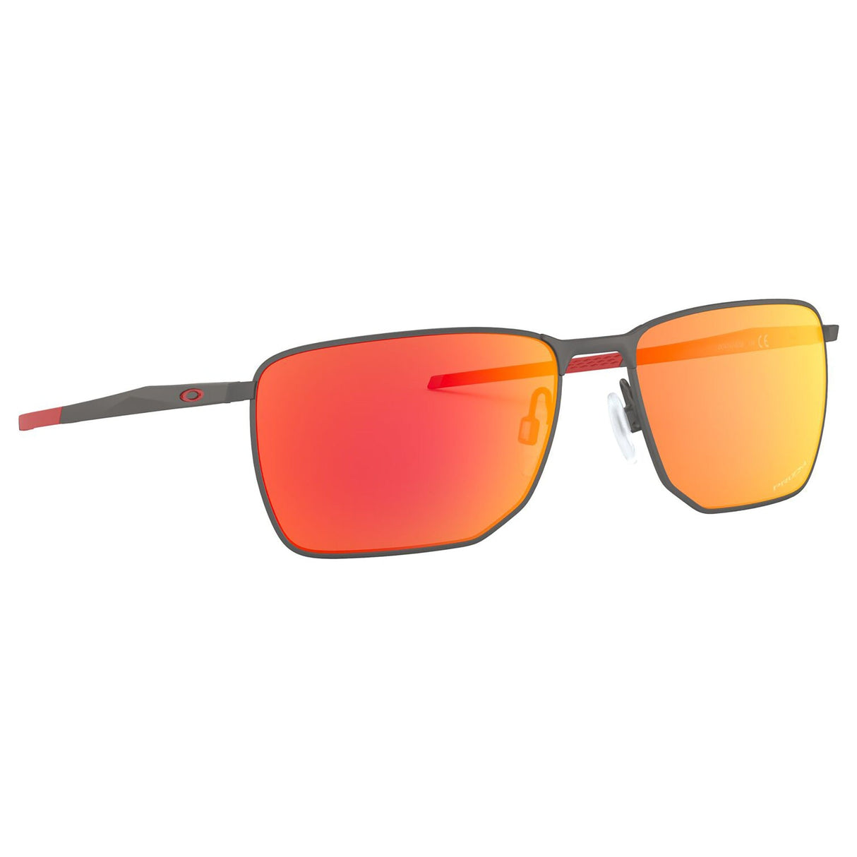 Oakley Ejector Sunglasses - Matte Gunmetal / Prizm Ruby Lens