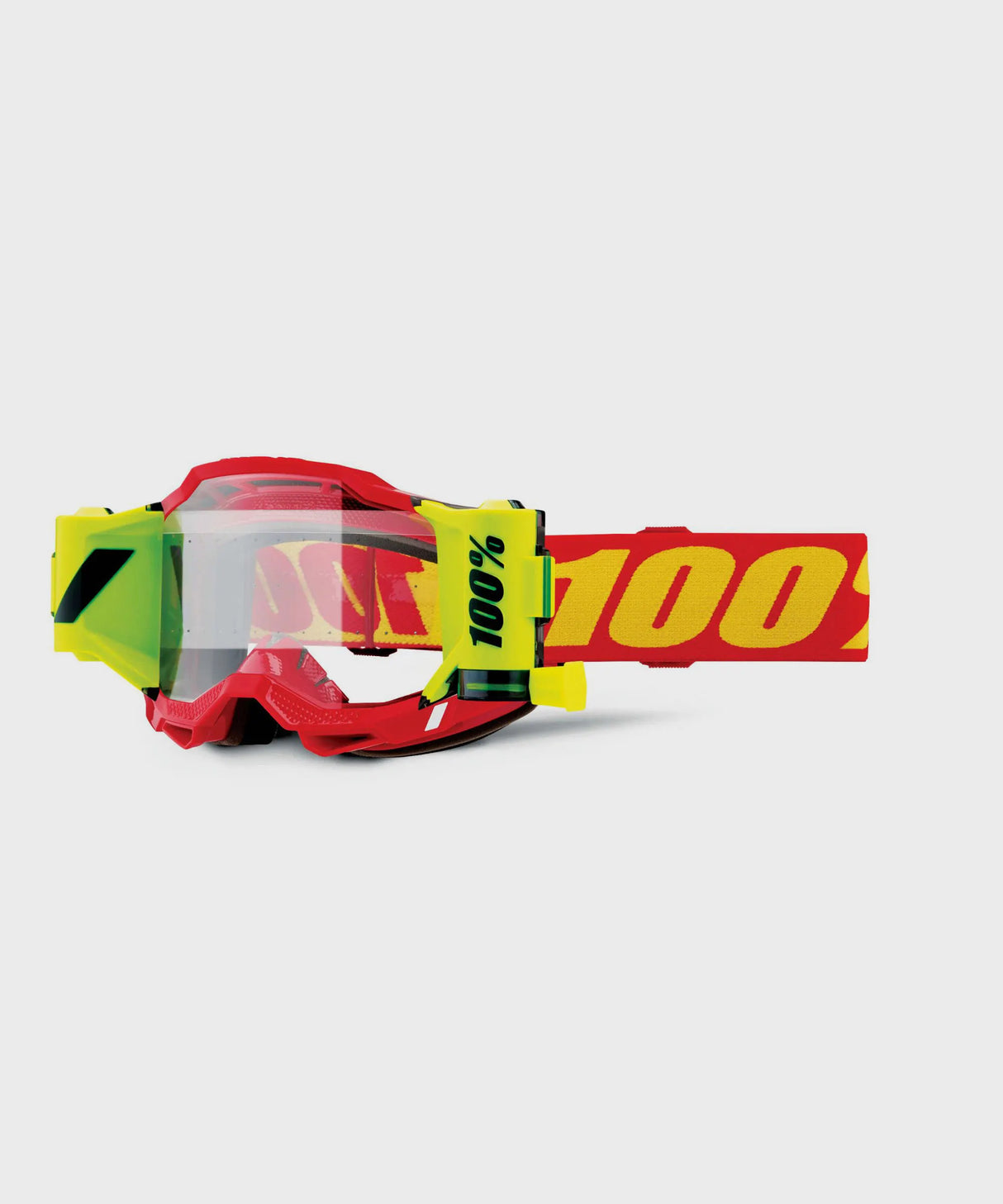 ACCURI 2 FORECAST GOGGLE NEON RED (CLEAR LENS)
