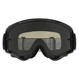 Oakley O Frame Jet Black MX Goggle - Dark Grey
